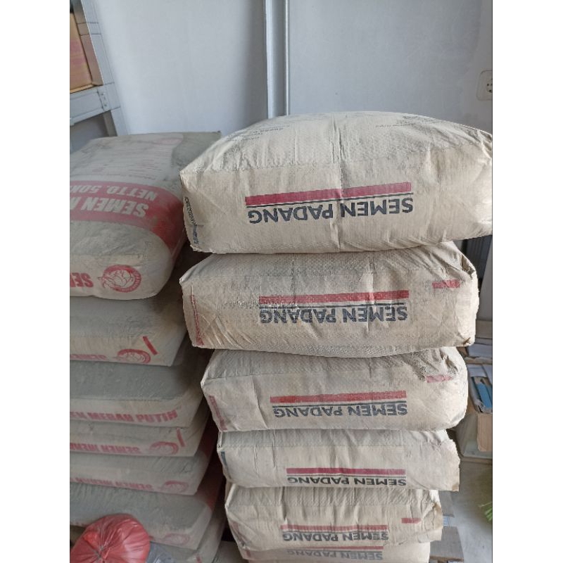 SEMEN MERAH PUTIH 1SAK 50 kg SEMEN BANGUNAN RENOVASI PERBAIKAN RUMAH