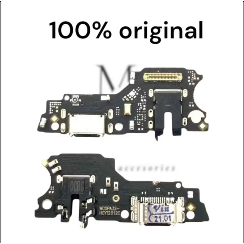 PAPAN CAS - KONEKTOR CAS OPPO A53 ORIGINAL 100%