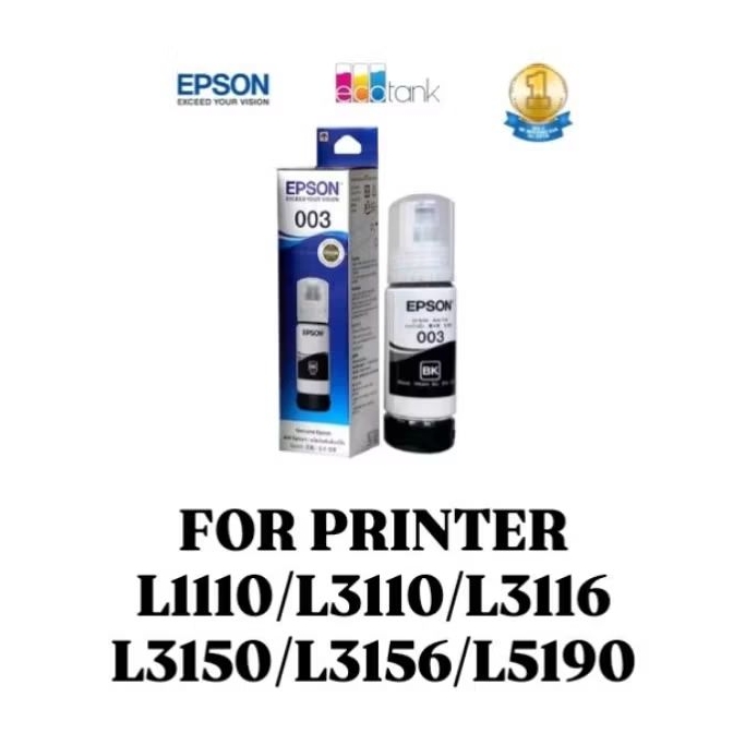 TINTA EPSON 003 BLACK (BK)