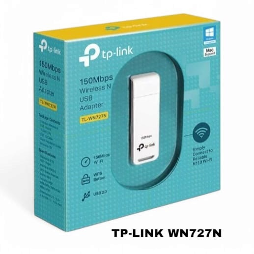 Alat Penerima Wifi TP-link 727 - USB Wifi Adapter Wifi Adapter Wireless Adapter USB WIFI Adapter ori