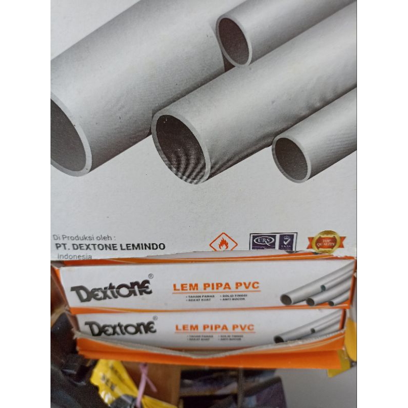 LEM PIPA DEXTONE LEM KUAT PIPA PVC DAYA REKAT KUAT TAHAN PANAS perekat sambungan