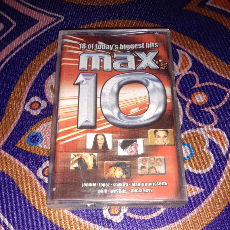 Kaset Kompilasi Barat Max 10
