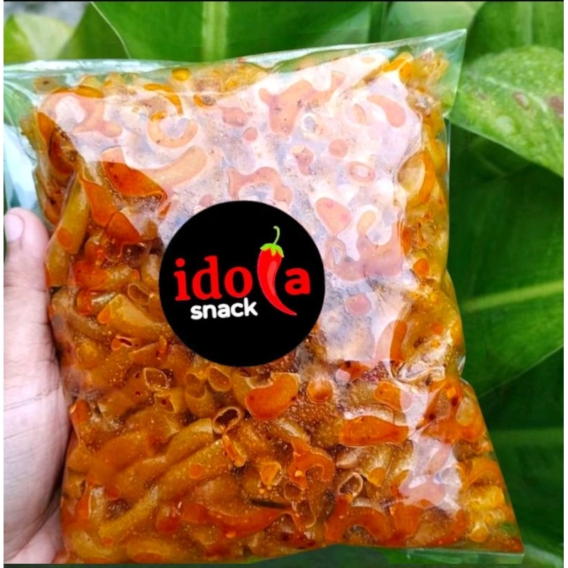 

Makaroni Cikruh Daun Jeruk 500gr // Makroni Cemilan Gurih Pedas Bumbu Melimpah / Tidak Keras