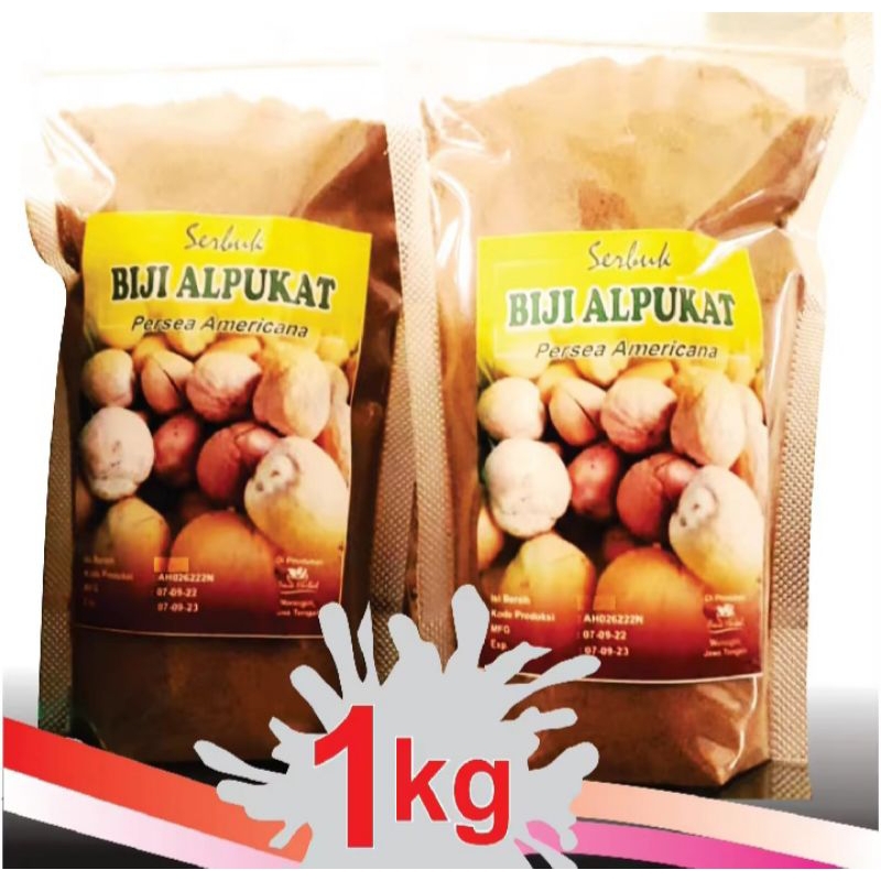 

tepung biji buah alpukat/avocado seed powder. 1 kg