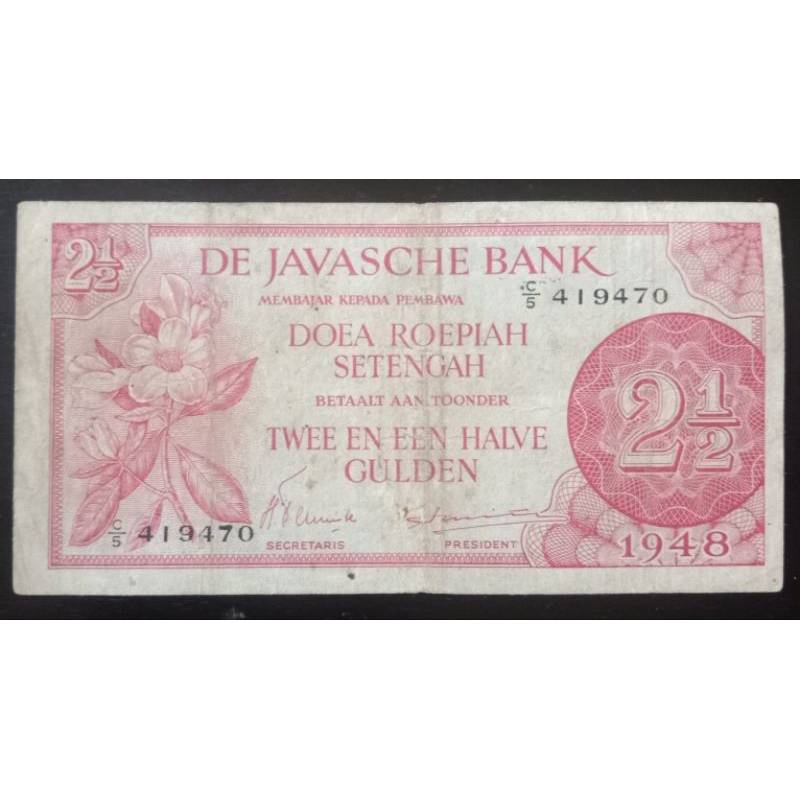 UANGKUNO 2.5 RUPiAH FEDERAL THN 1948
