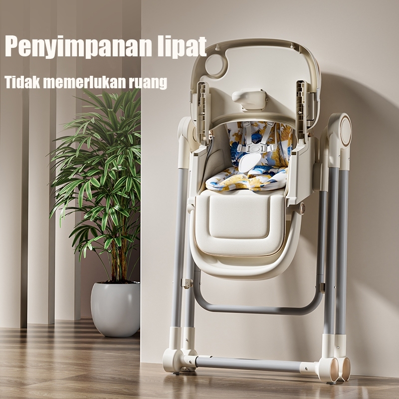 Meja Kursi Makan Bayi Lipat Booster Seat Bayi Chair Serbaguna Multifungsi Perlengkapan Bayi