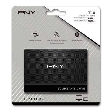 SSD SATA PNY 1TB CS900 2,5" Internal SATA III 6Gbps SSD PNY 1TB SATA Original Garansi Resmi