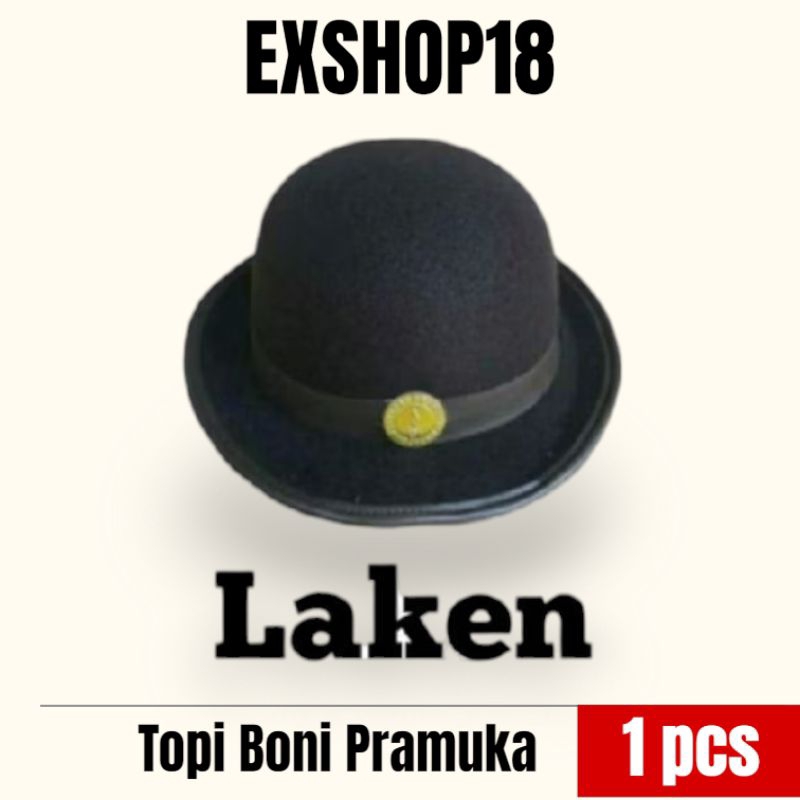 Topi Boni Laken Pramuka / Topi Boni Laken / Topi Pramuka Putri