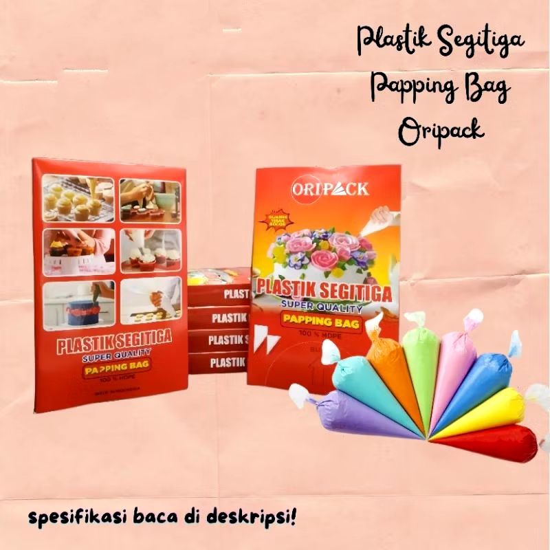 Piping Bag / Plastik segitiga isi 50pcs