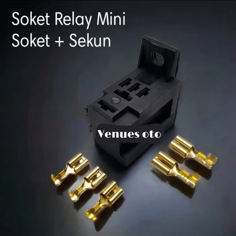 Soket Relay Mini + Sekun