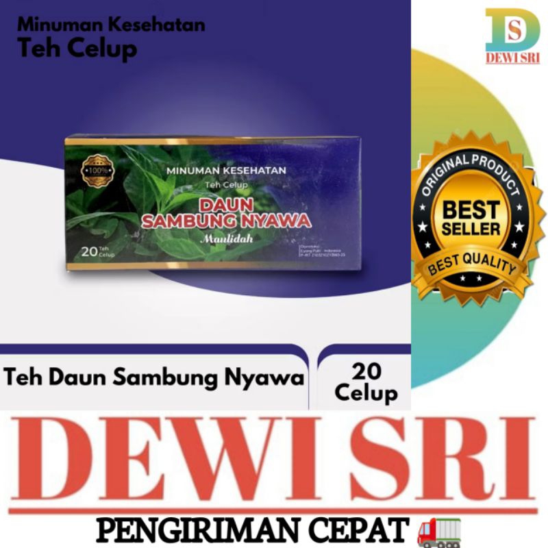 

Teh Celup Herbal DAUN SAMBUNG NYAWA 1Box