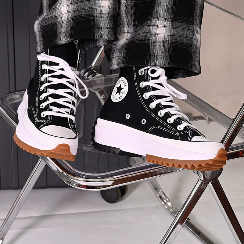 100% ORI COD Converse Run Star Hike Canvas Platform Unisex Sneakers