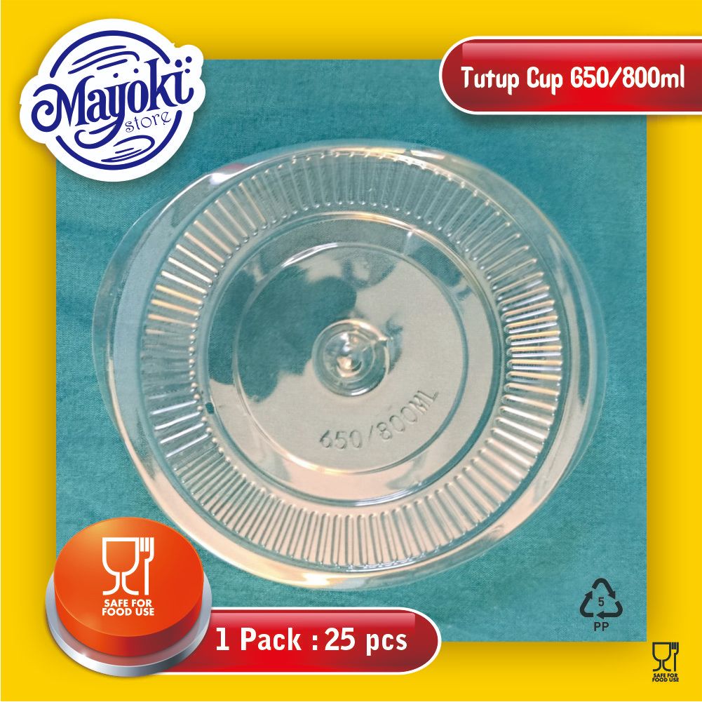 Tutup / Lid bowl plastik 650/850ml