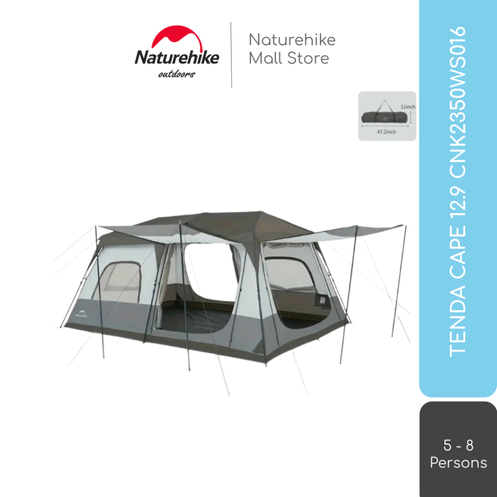 TENDA GLAMPING CAMPING CAPE 12.9 AUTOMATIC NATUREHIKE CNK2350WS016