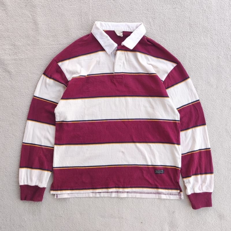 Who.A.U California Rugby Polo Shirt WHLS83832F