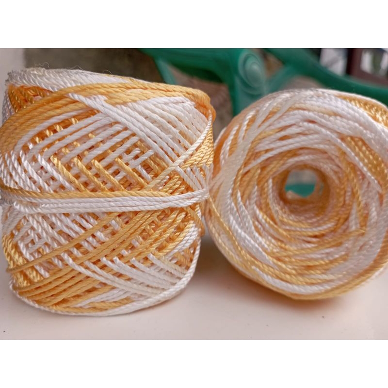 BENANG RAJUT POLY SUNRISE NILON GRADASI -1PCS