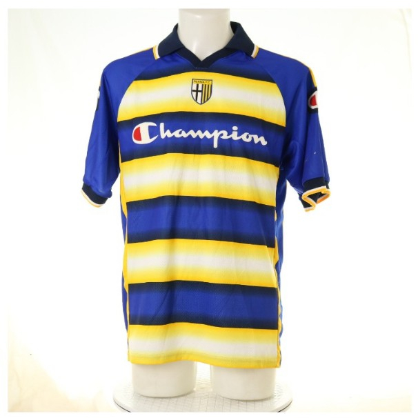Jersey Bola Retro Parma 2004