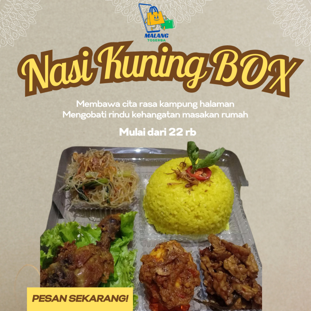 

[KIRIM INSTAN] Nasi Kuning Box