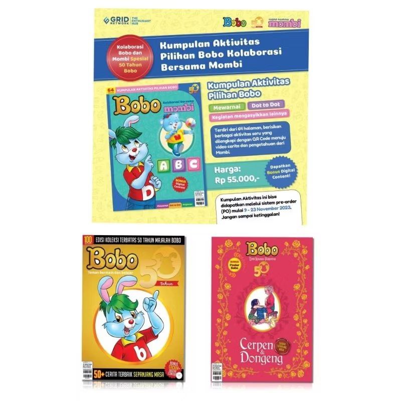 [KRUCIL 12] BOBO 50 tahun Cerpen dan Dongeng