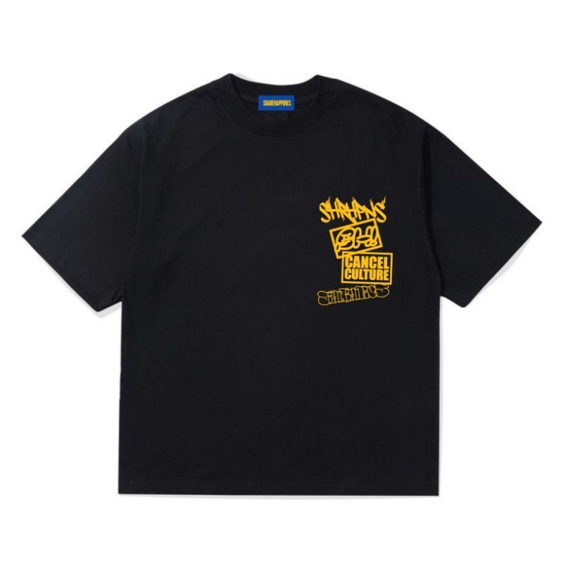 T-shirt Black CANCEL CULTURE Sharehappines