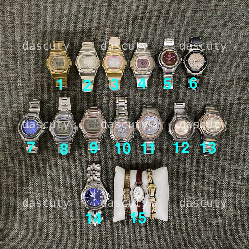 Casio Baby G GMS Jam Tangan Wanita Preloved