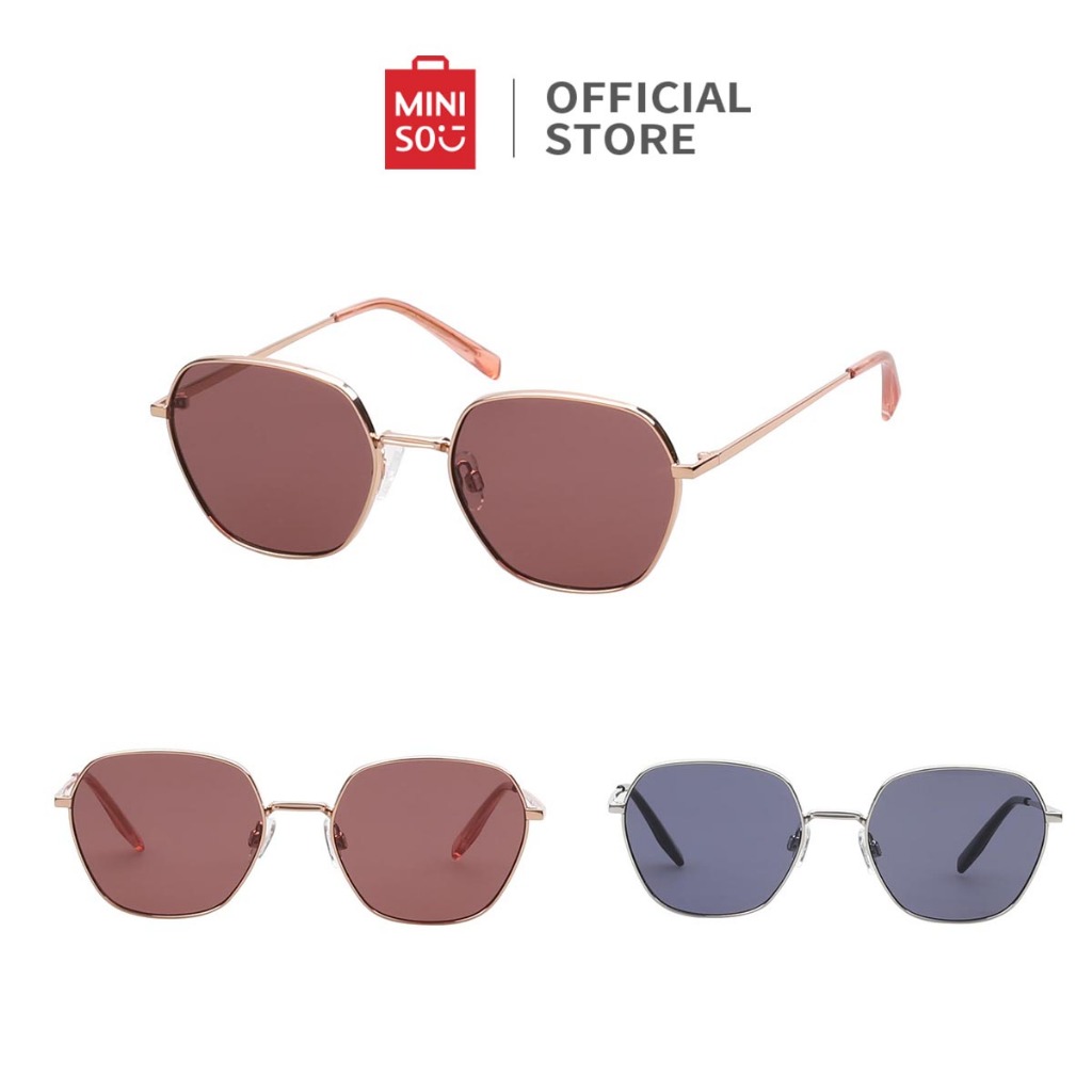 【CLEARANCE】Miniso Sunglasses Women's Sunglasses Perlindungan UV yang Bergaya Polarized Fashion Shade