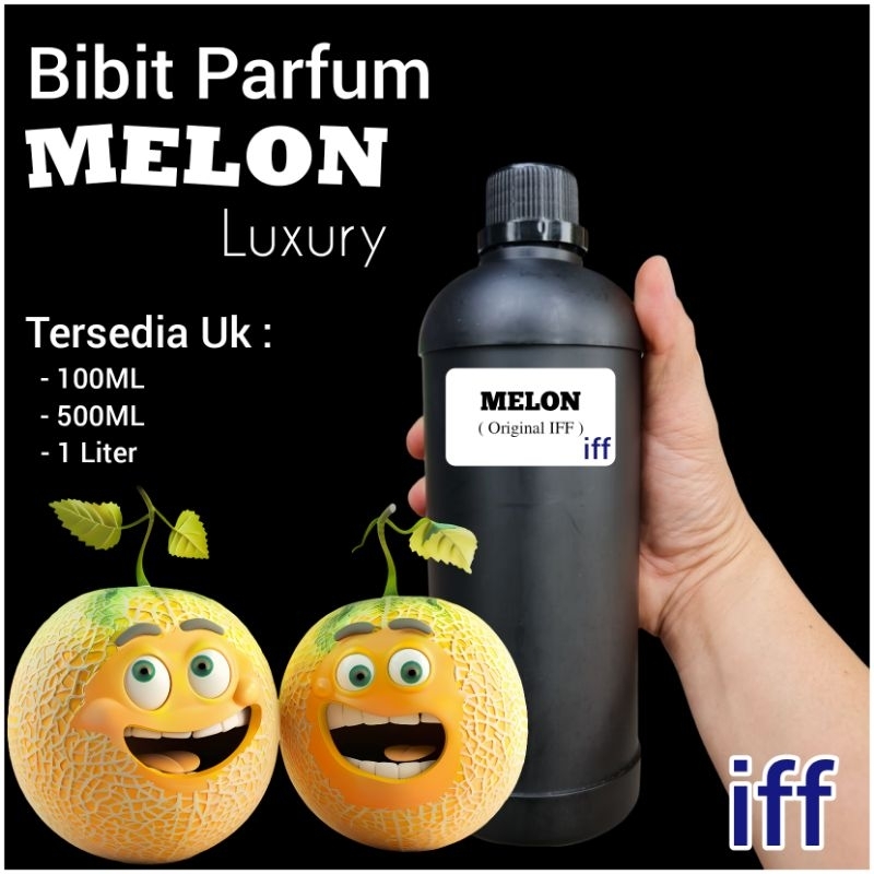BIBIT PARFUM MELON 100ML ( ORIGINAL IFF ) / BIANG PARFUM MELON ( ORIGINAL IFF )