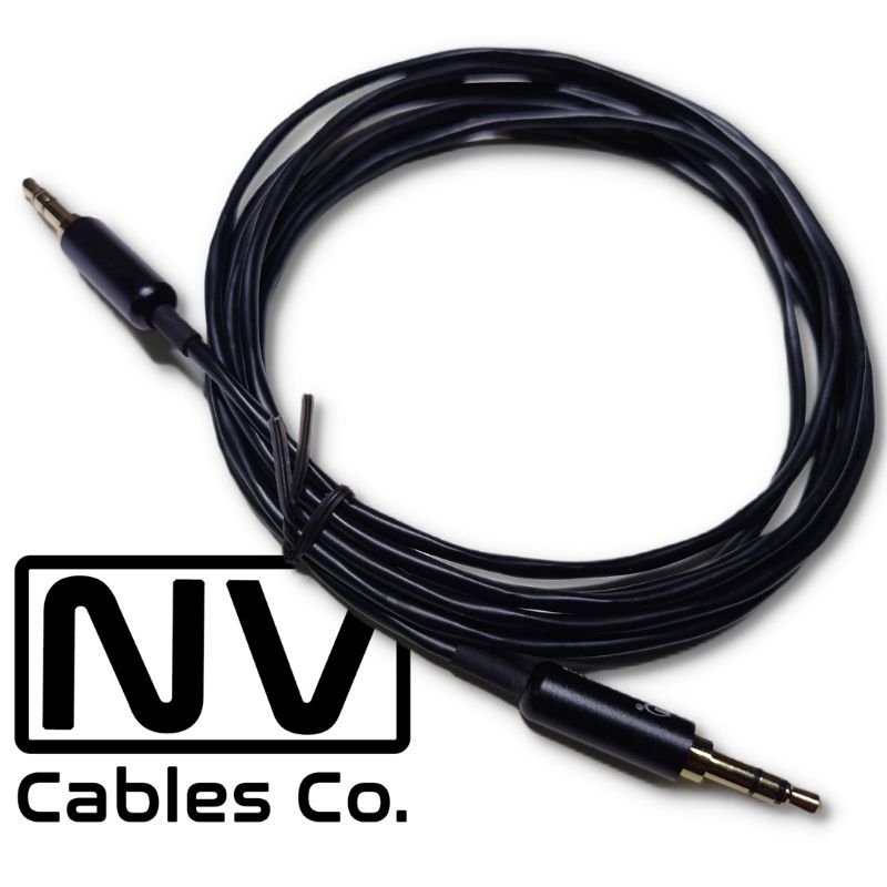 kabel aux, kabel audio, kabel mini jack, input jack 3.5mm to 3.5mm Mogami, konektor kecil