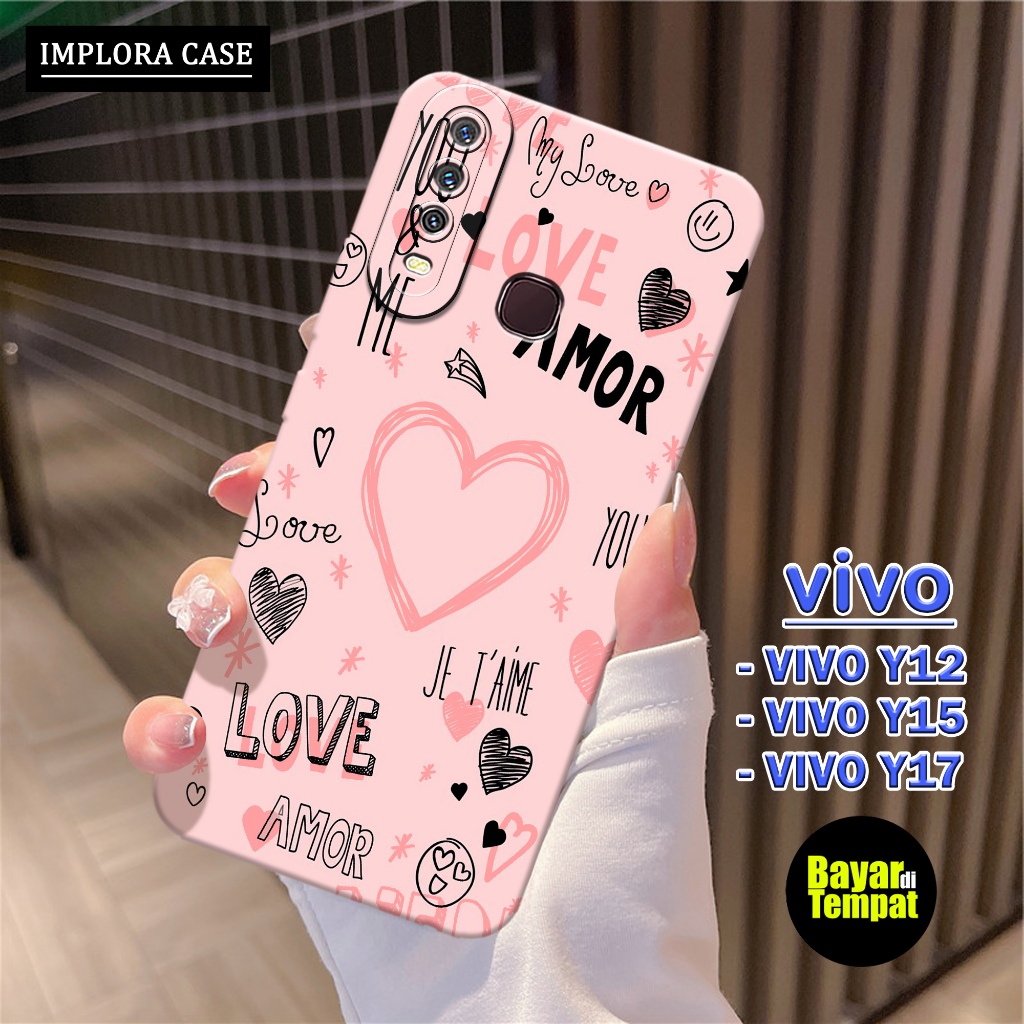 Case Vivo Y12 / Y15 / Y17 Motif Aesthetic IMPLORA CASE Casing Vivo Y12 / Y15 / Y17 Softcase Hp Vivo 