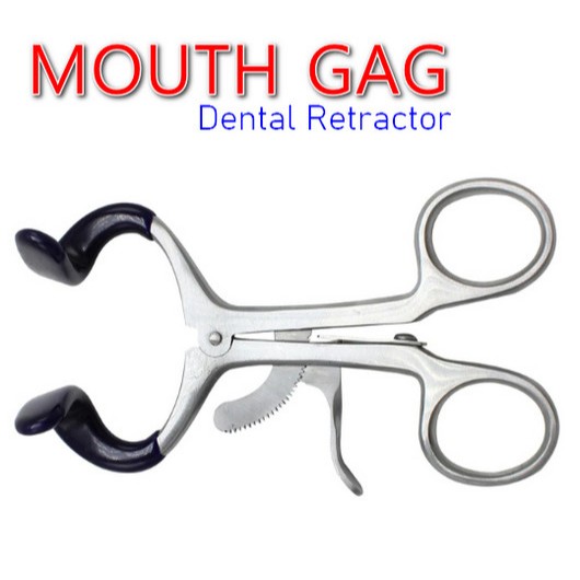 MOUTH GAG / MOLT GAG / MOUTH RETRACTOR / PEMBUKA MULUT / Dental Mouth Opener
