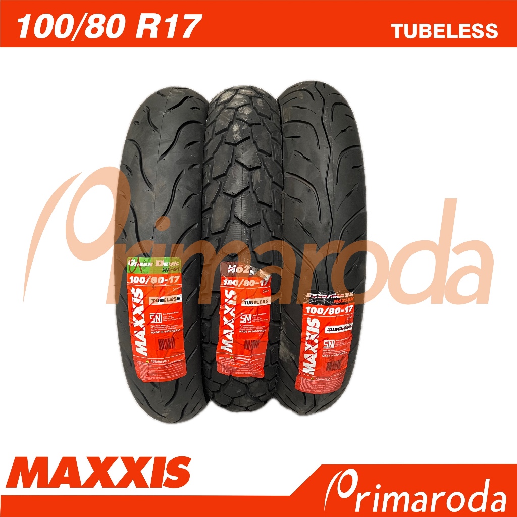 Ban Belakang Yamaha YZF R15 2008-2010 Tubeless MAXXIS 100/80 Ring 17