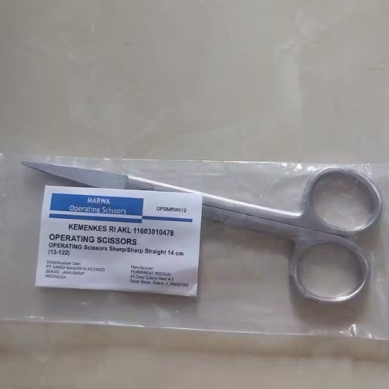 

Gunting Operasi Tajam-Tajam 14 cm