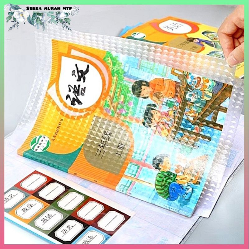 

Sampul Buku Tulis Buku Lks Sekolah Diamond Transparant Polos Stiker Sampul Buku Isi 10