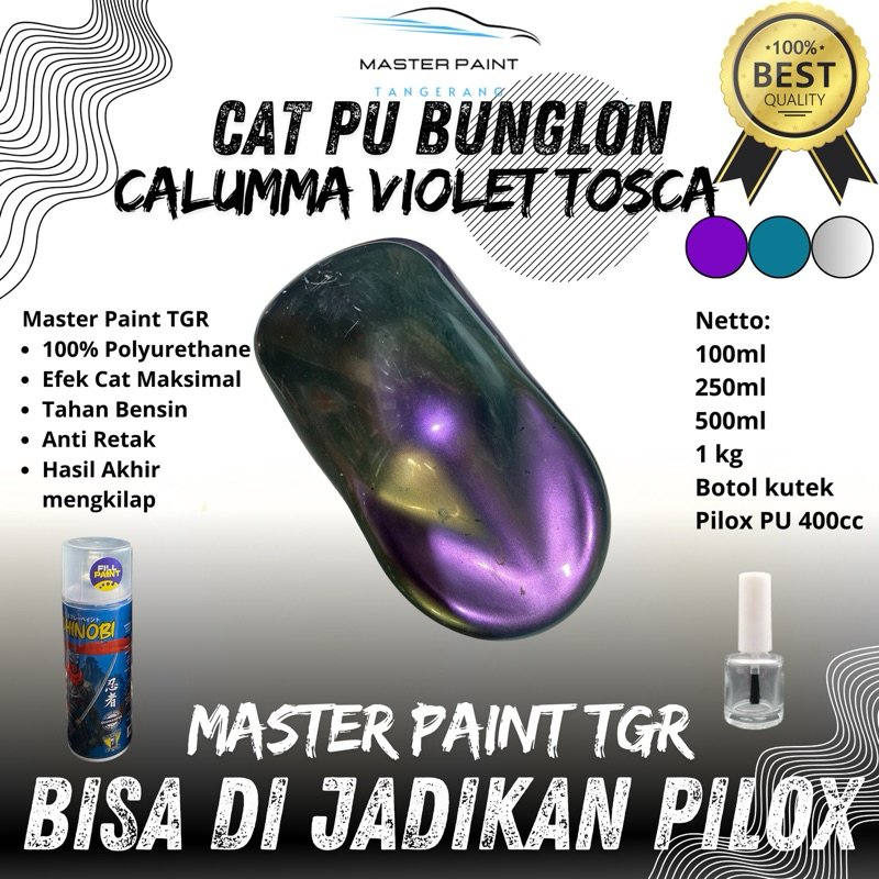 ( BISA DIJADIKAN PILOX ) CAT PU BUNGLON VIOLET TOSCA | CAT BUNGLON VIOLET TOSCA