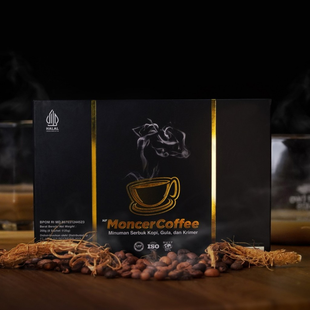

COD 1 BOX ( isi 8 sachet ) kopi Mo**eer Original Coffee