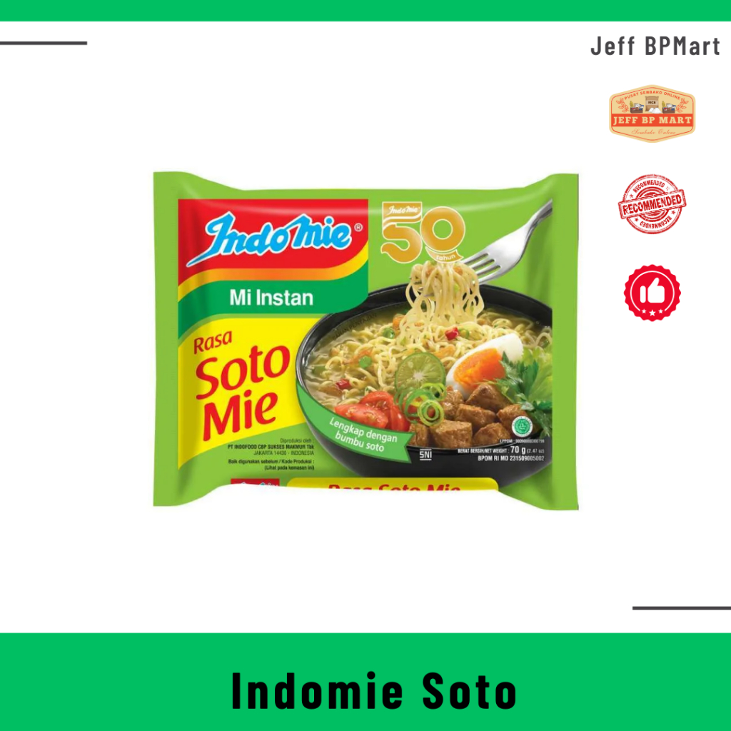 

Indomie Kuah Rasa Soto Mie