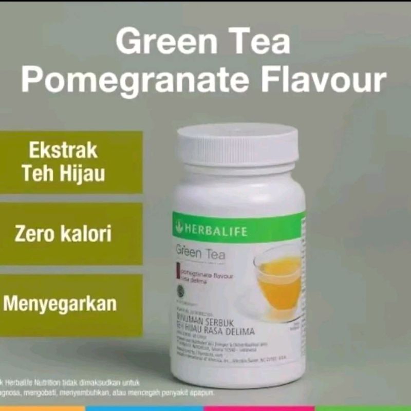 

Herbalife Green Tea Pomegranate Minuman Energy Rasa Teh Hijau Pome Original