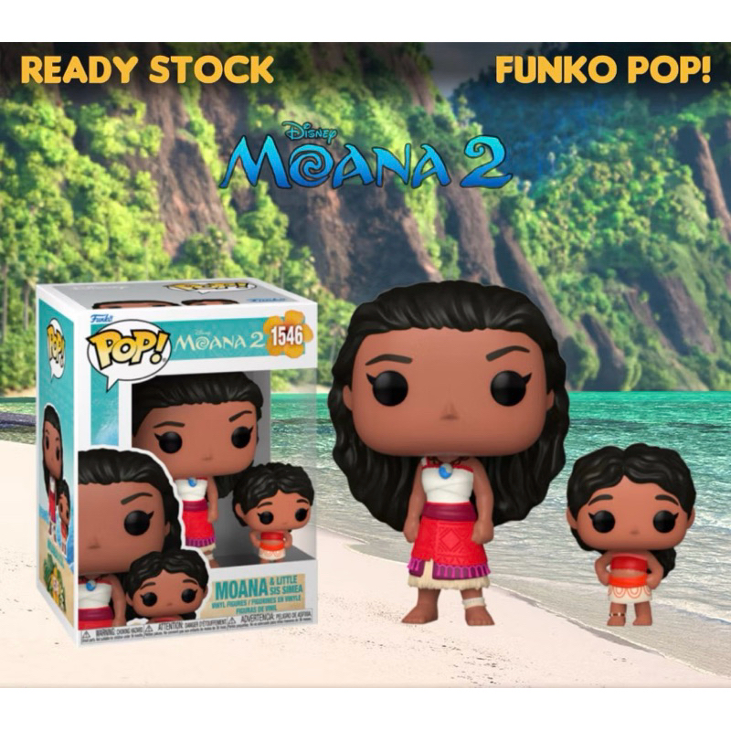 Funko POP Disney Moana 2 - Moana & Little Sis Simea #1546
