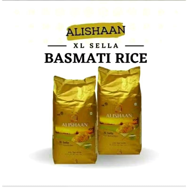 

BERAS BASMATI SELLA XL 1121 ALISHAAN KEMASAN ASLI 1KG