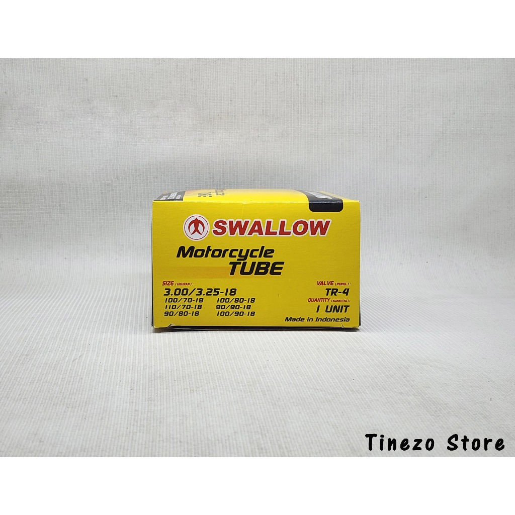 BAN DALAM SWALLOW 300/325-18 100/70-18 100/80-18 110/70-18 90/90-18 90/80-18 100/90-18