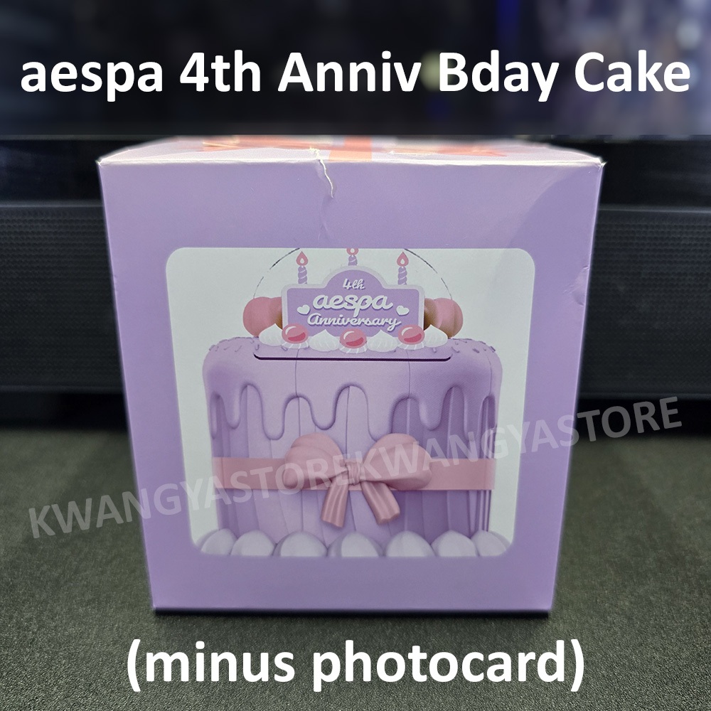 aespa Birthday Cake 4th anniversary MD official