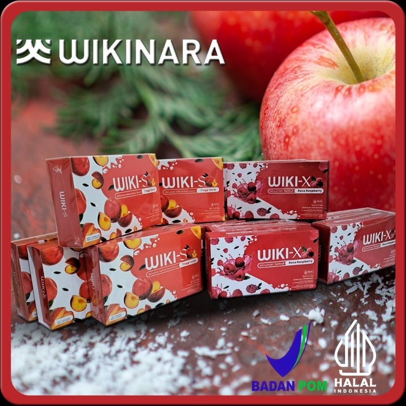 

[CLEARANCE SALE] WIKINARA - WIKI X Minuman Serbuk Rasa Raspberry yang sehat untuk stamina By Wikinara dr Oky Pratama