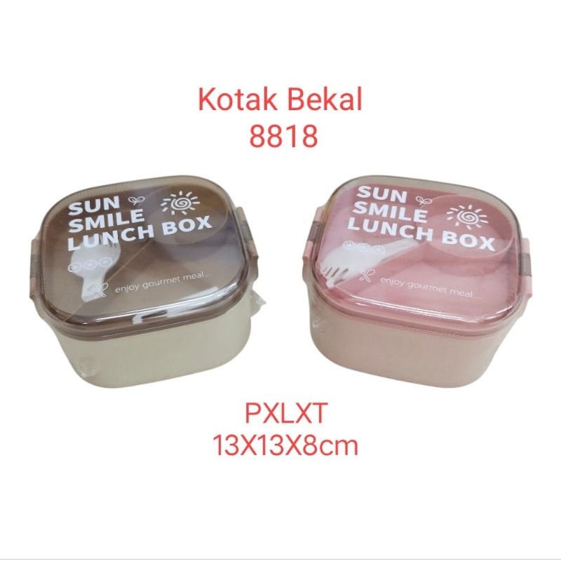 Kotak Bekal TEDEMEI 8818 / Lunch box / Rantang Anak