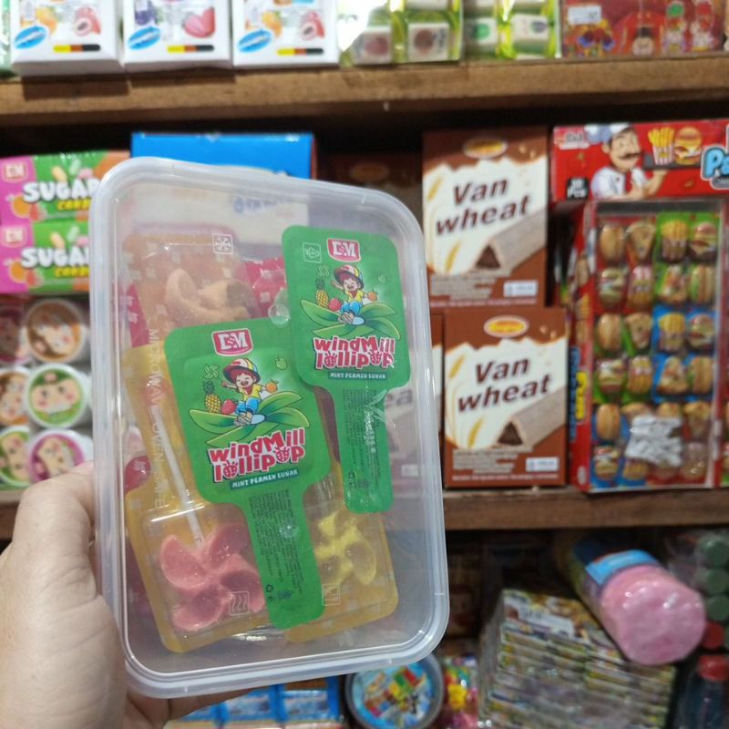 

PERMEN LUNAK BENTUK KIPAS isi 10 pcs