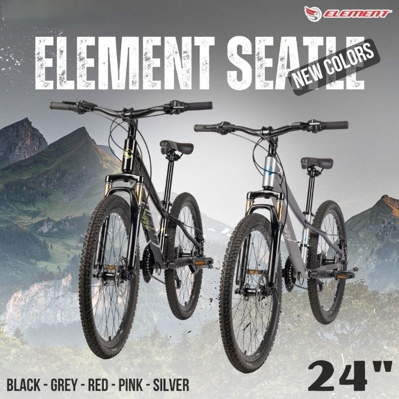 SEPEDA GUNUNG MTB ELEMENT MTB SEATLE 24 (INCHI)
