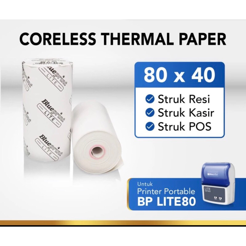 

thermal blue print ukuran 80x40