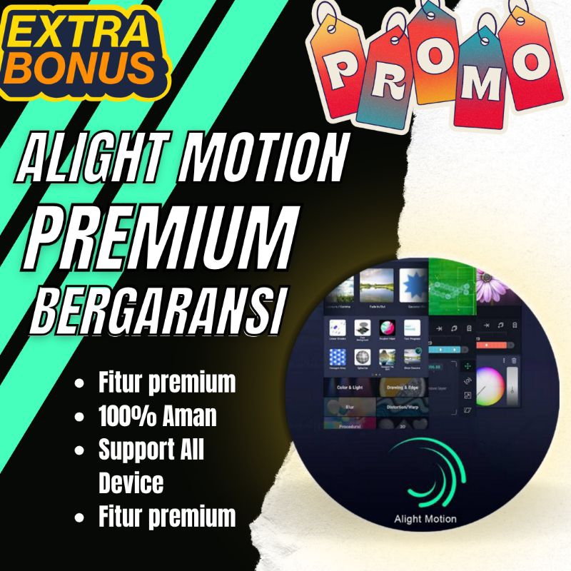 Alight Motion Premium Bergaransi