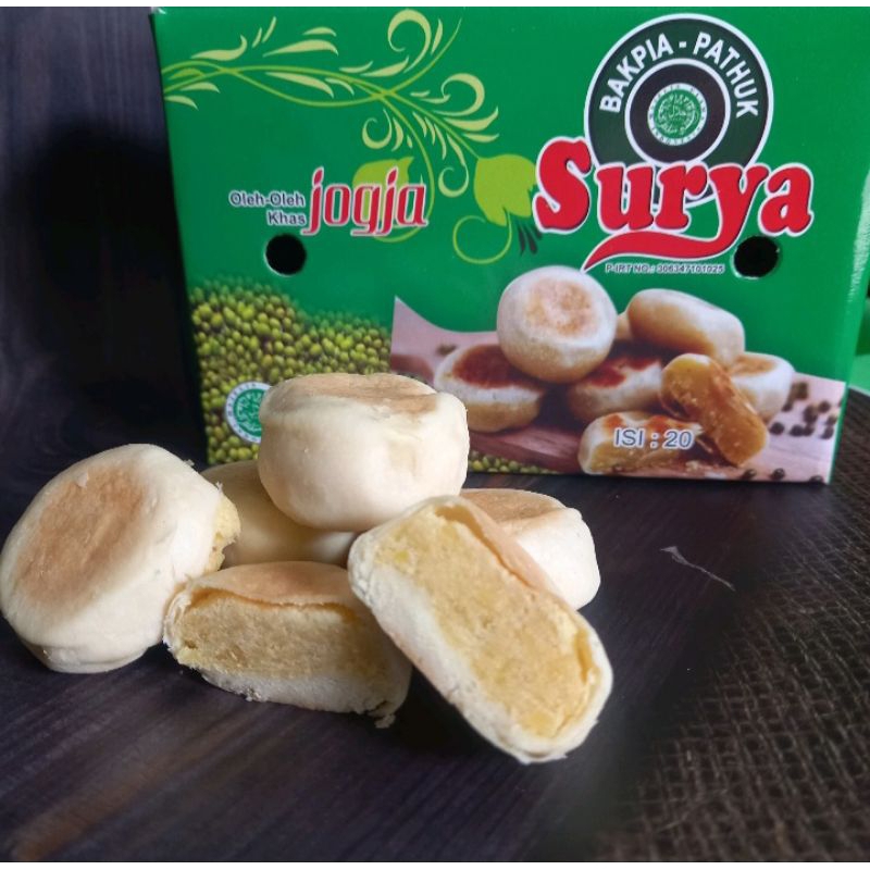 Bakpia Pathok Surya - Bakpia Basah Isi 20