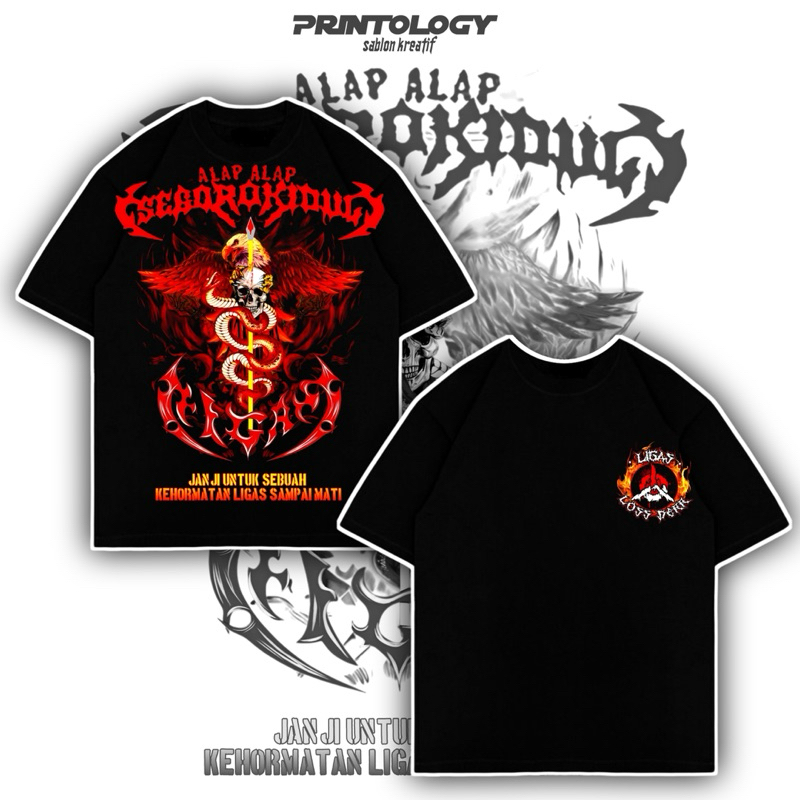 Promo Kaos Ligas Alap-Alap Segoro Kidul Bahan Cotton Combad