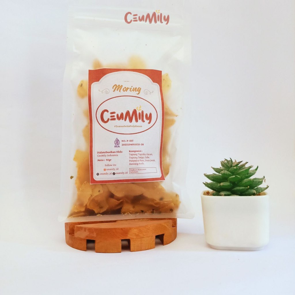 

CeuMily Moring Pedas Original Daun Jeruk Gurih Kriuk Renyah